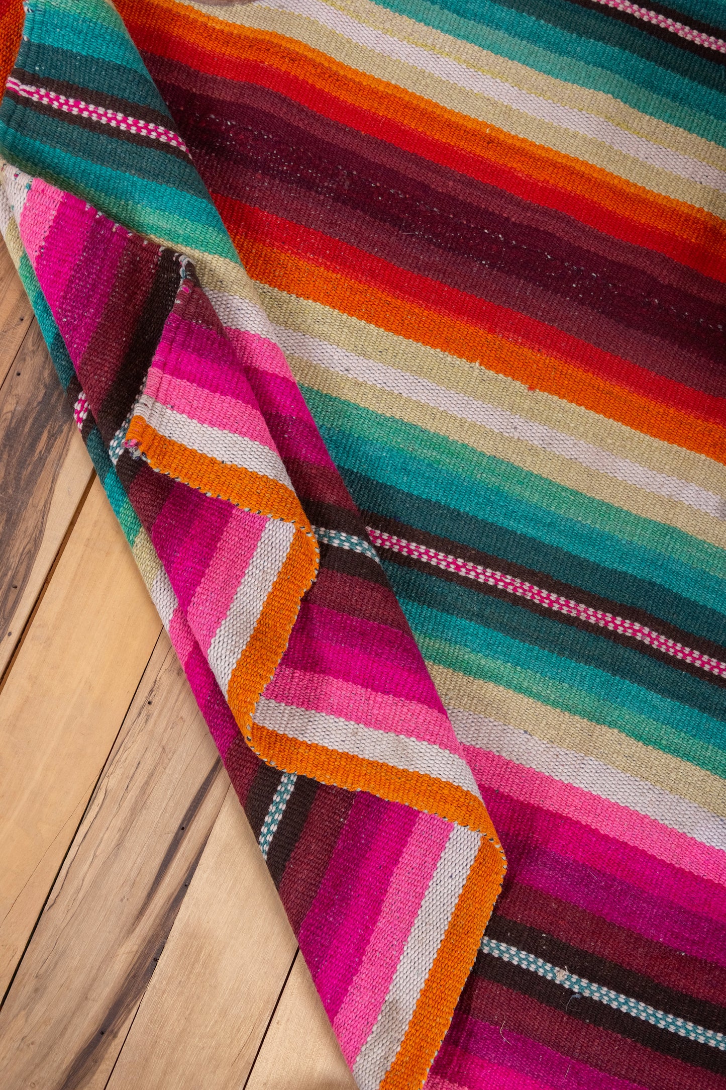 Puyo Antiguo Lana de Oveja en Telar