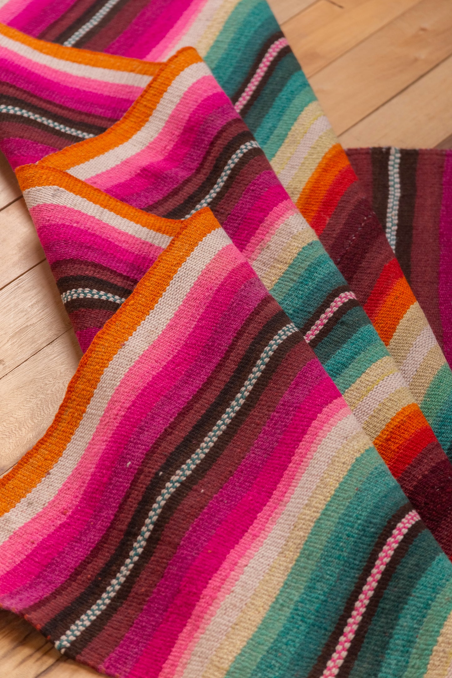 Puyo Antiguo Lana de Oveja en Telar