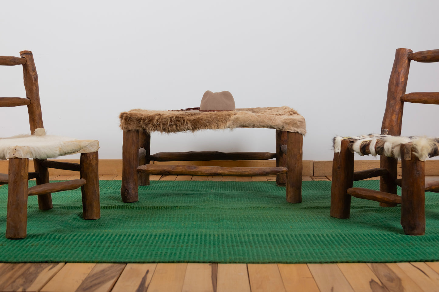 Alfombra "Cardón" Lana de Oveja en Telar