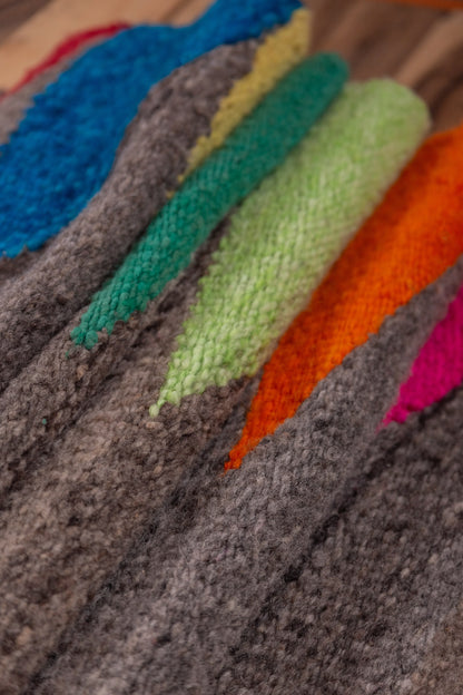 Alfombra de Oveja hecho en Telar