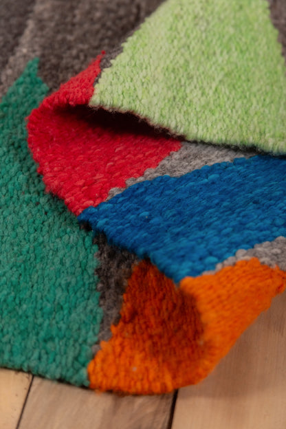 Alfombra de Oveja hecho en Telar