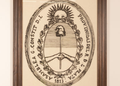 Sello de la Asamblea Gral Const Año XIII (1813) III