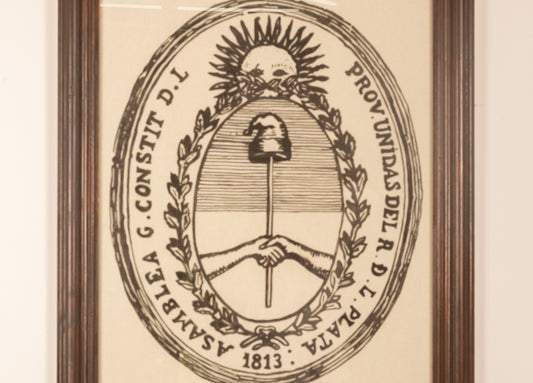 Sello de la Asamblea Gral Const Año XIII (1813) III