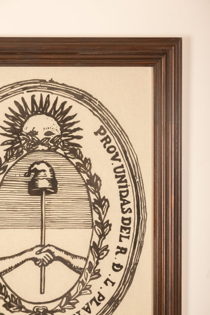 Sello de la Asamblea Gral Const Año XIII (1813) III