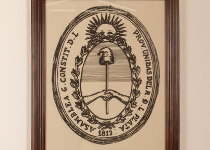 Sello de la Asamblea Gral Const Año XIII (1813) I
