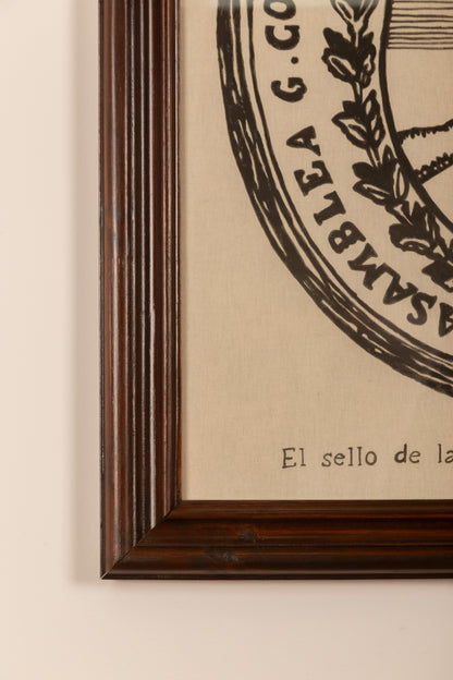 Sello de la Asamblea Gral Const Año XIII (1813) I