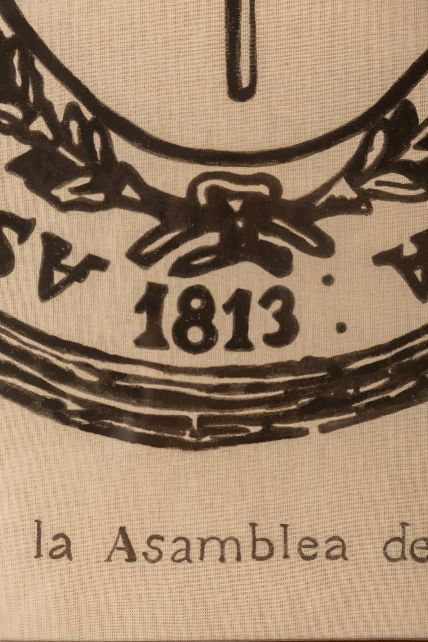 Sello de la Asamblea Gral Const Año XIII (1813) I