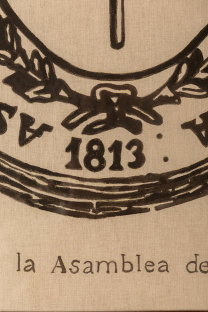 Sello de la Asamblea Gral Const Año XIII (1813) I