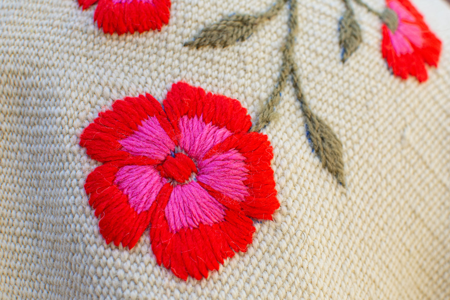 Poncho "Lavalle" Work in Creole Loom