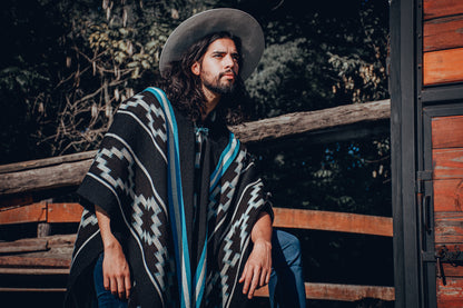 Poncho "Lavalle" Work in Creole Loom
