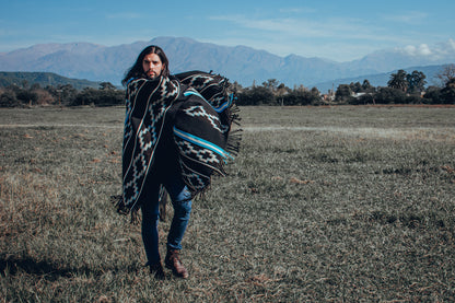Poncho "Lavalle" Work in Creole Loom