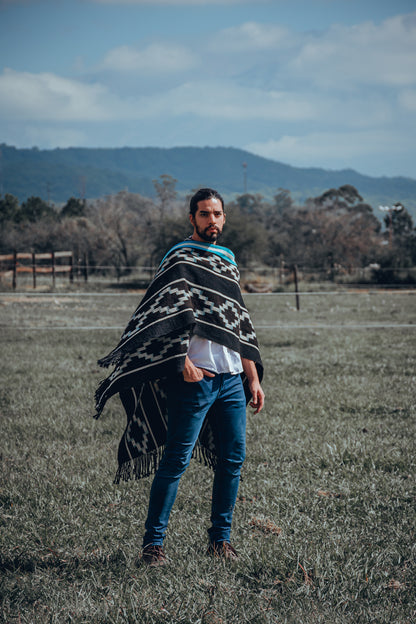Poncho "Lavalle" Work in Creole Loom