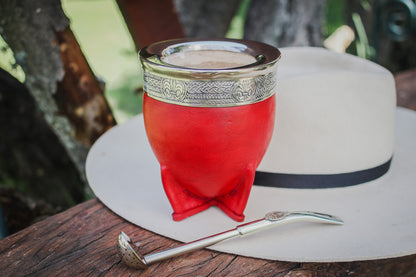 Mate Imperial de Cuero y Alpaca