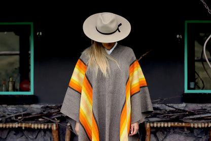 Poncho "Lavalle" Work in Creole Loom