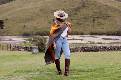 Poncho "Lavalle" Work in Creole Loom