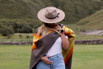 Poncho "Lavalle" Work in Creole Loom