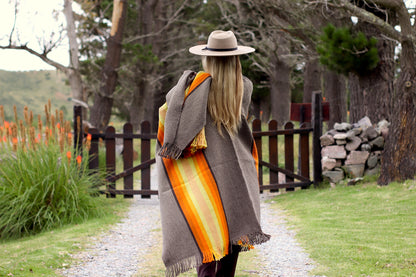 Poncho "Lavalle" Work in Creole Loom