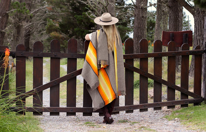 Poncho "Lavalle" Work in Creole Loom