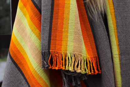 Poncho "Lavalle" Work in Creole Loom