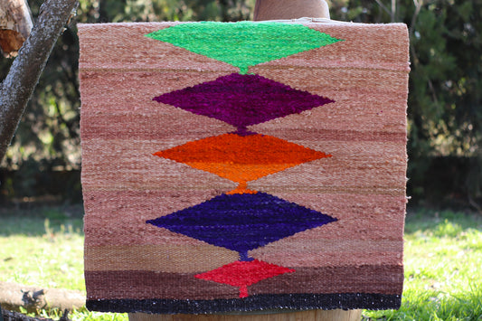 Alfombra de Oveja en Telar