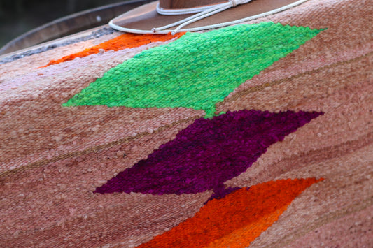 Alfombra de Oveja en Telar