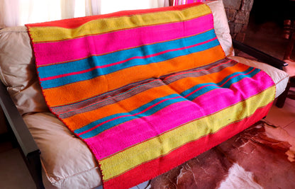 Puyo Antiguo Lana de Oveja en Telar