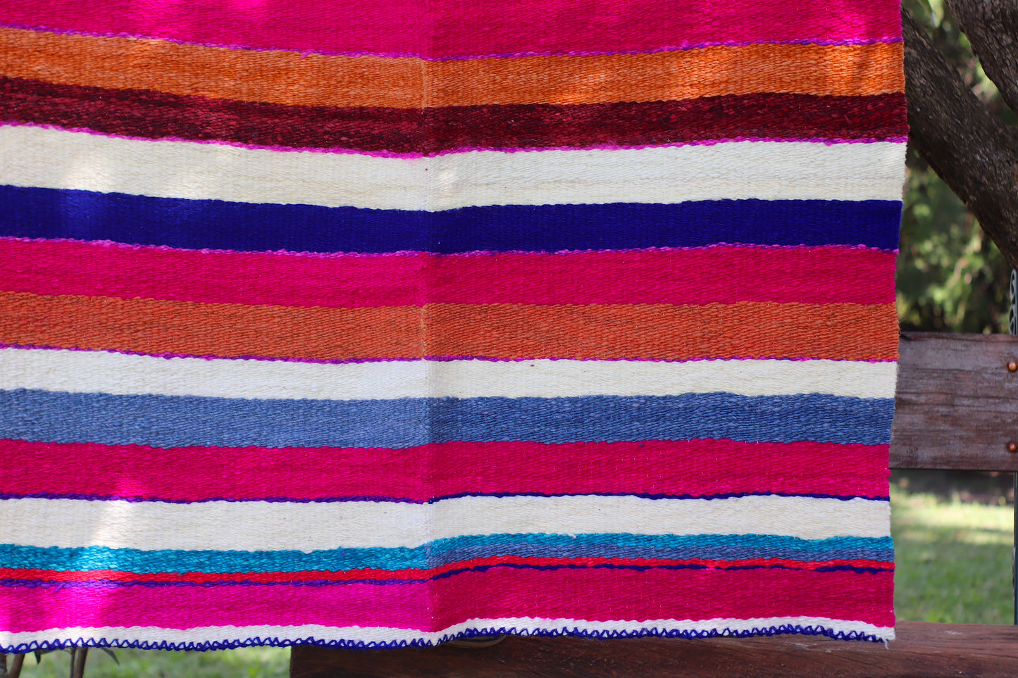 Alfombra de Oveja hecho en Telar