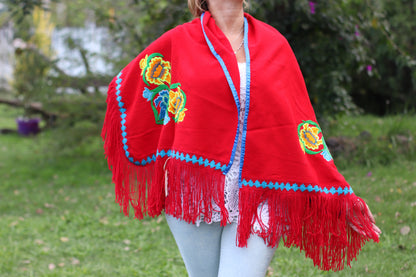 Rebozo Bordado a Mano