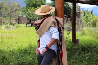 Poncho Guarda Atada "Monteagudo" Telar Criollo