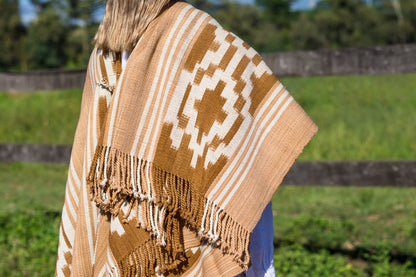 Poncho "Lavalle" Work in Creole Loom